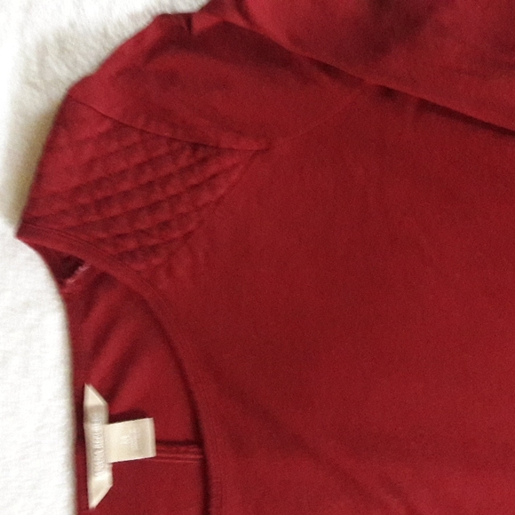 Banana Republic Quilted Long Sleeve T Shirt - Picture 2 of 5